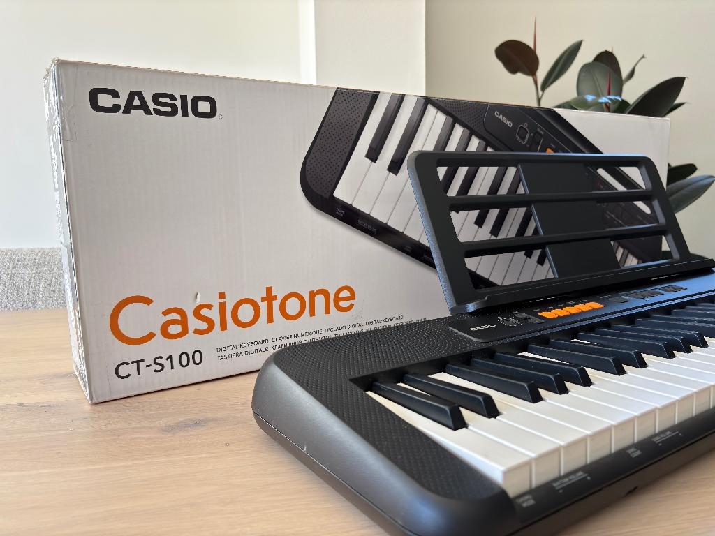 Casio CT-S100 Keyboard – Zo goed als nieuw, Ophalen, Zo goed als nieuw, 61 toetsen, Casio