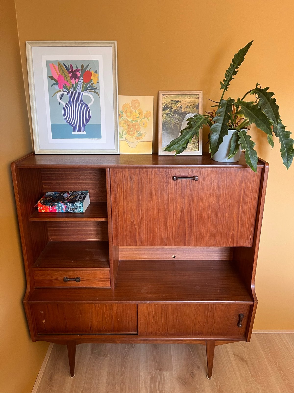 Vintage Secretaire/Barmeubel, Antiek en Kunst, Ophalen