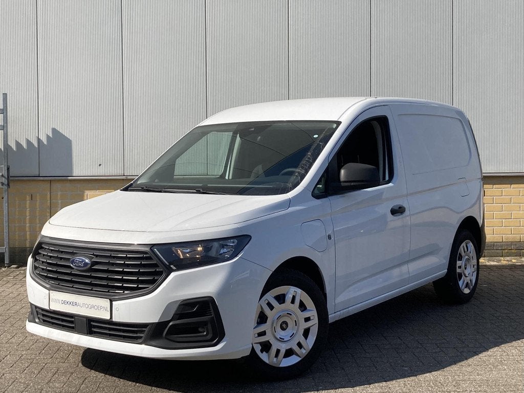 Ford Transit Connect 1.5 Plugin Hybrid autom. 150 pk L1 | Ap, Auto's, Bestelauto's, Stof, 4 cilinders, 150 pk, Wit