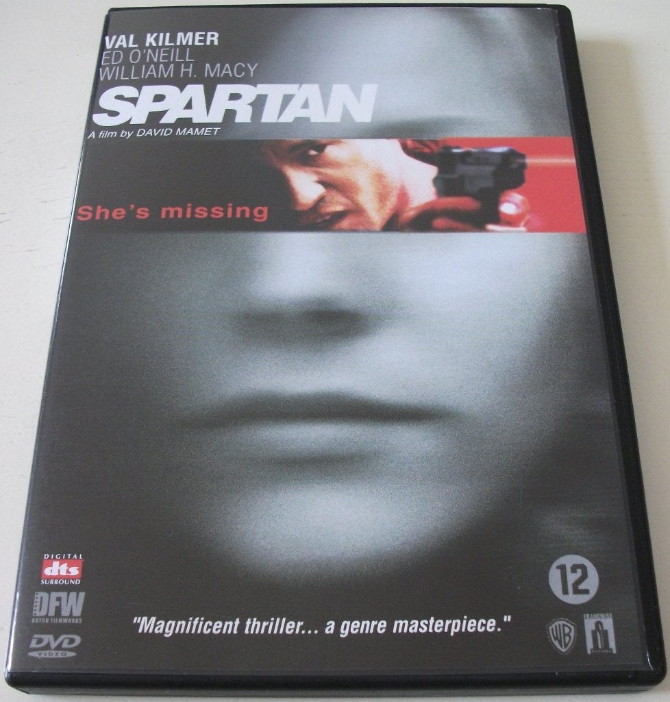 Dvd *** SPARTAN *** She's missing, Cd's en Dvd's, Dvd's | Thrillers en Misdaad, Vanaf 12 jaar, Ophalen of Verzenden, Zo goed als nieuw