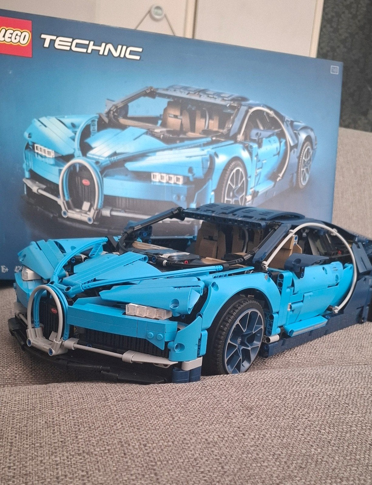 Lego technic bugatti Chiron 42083, Kinderen en Baby's, Speelgoed | Duplo en Lego, Lego, Compleet, Ophalen of Verzenden, Zo goed als nieuw