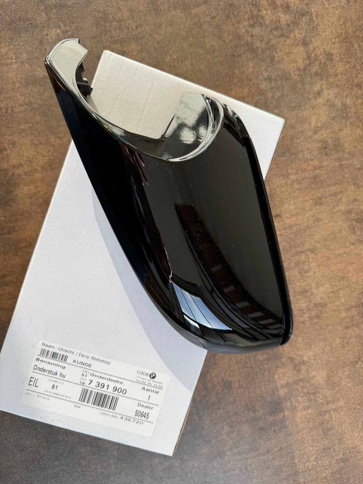 BMW Spiegelkap Rechts Shadow-Line 51167391900, Auto-onderdelen, Ophalen of Verzenden, Nieuw, BMW