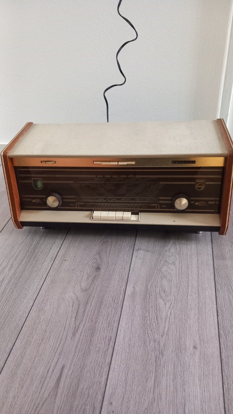 Philips B5X14A Buizenradio, Ophalen of Verzenden, Gebruikt, Radio