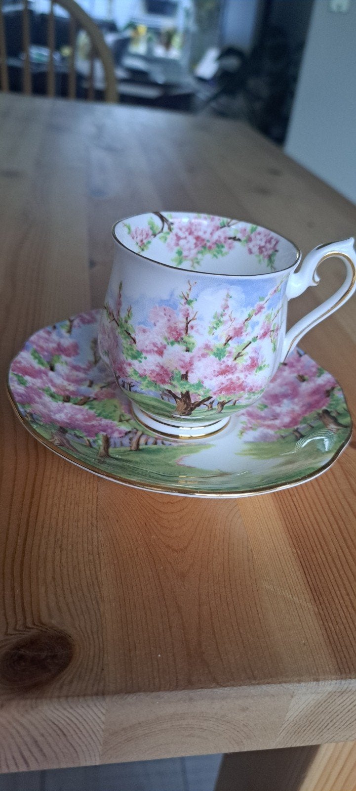 Royal Albert Blossom Time theekop en schotel, Ophalen of Verzenden