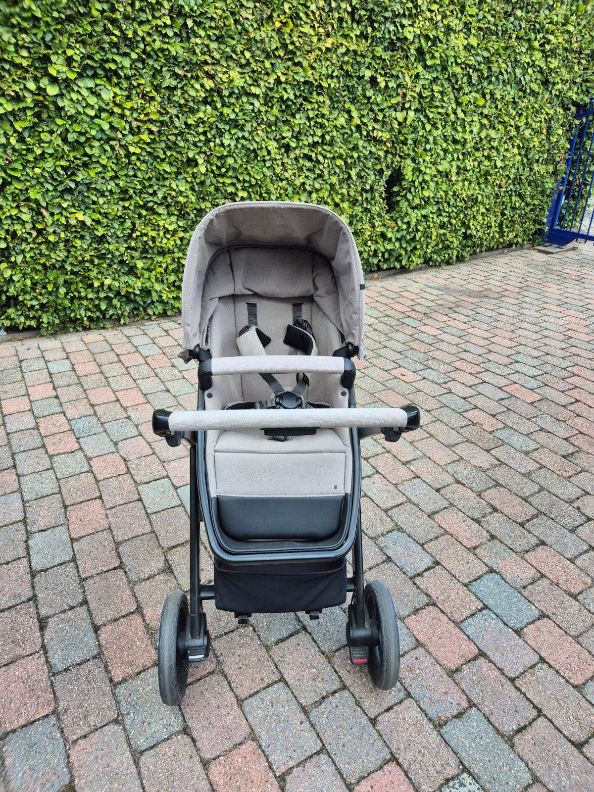 Complete Dubatti Two kinderwagen set + autostoel, Gebruikt, Verstelbare duwstang, Ophalen, Kinderwagen
