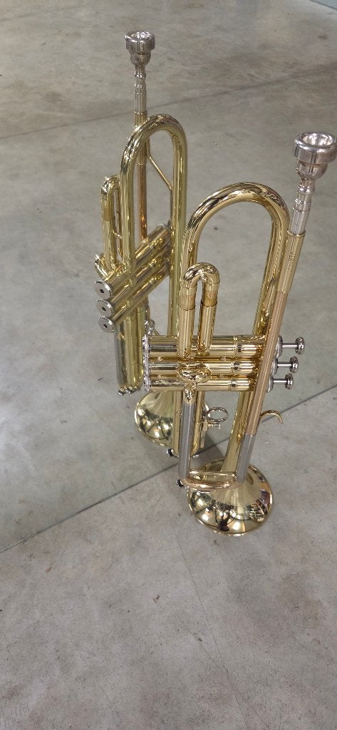 Trompet Jupiter JTR-410, Ophalen, Zo goed als nieuw, Bes-trompet, Met koffer
