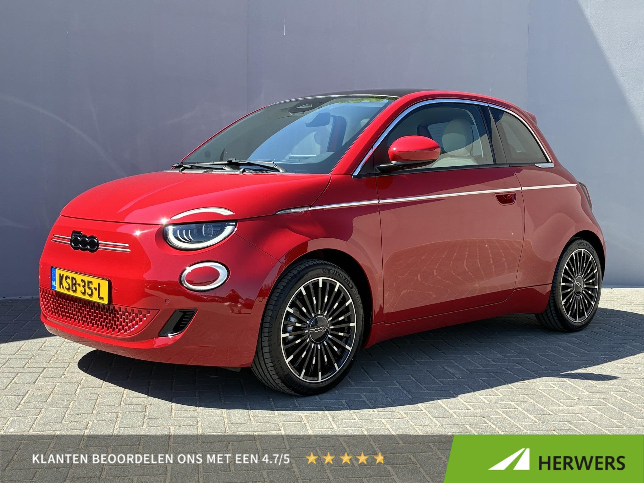 Fiat 500e La Prima 42 kWh / SOH 93% / Apple Carplay/Android