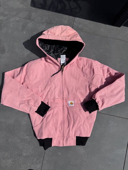 Carhartt Roze Faded Bomber - Maat S, Ophalen of Verzenden, Zo goed als nieuw, Maat 36 (S), Roze