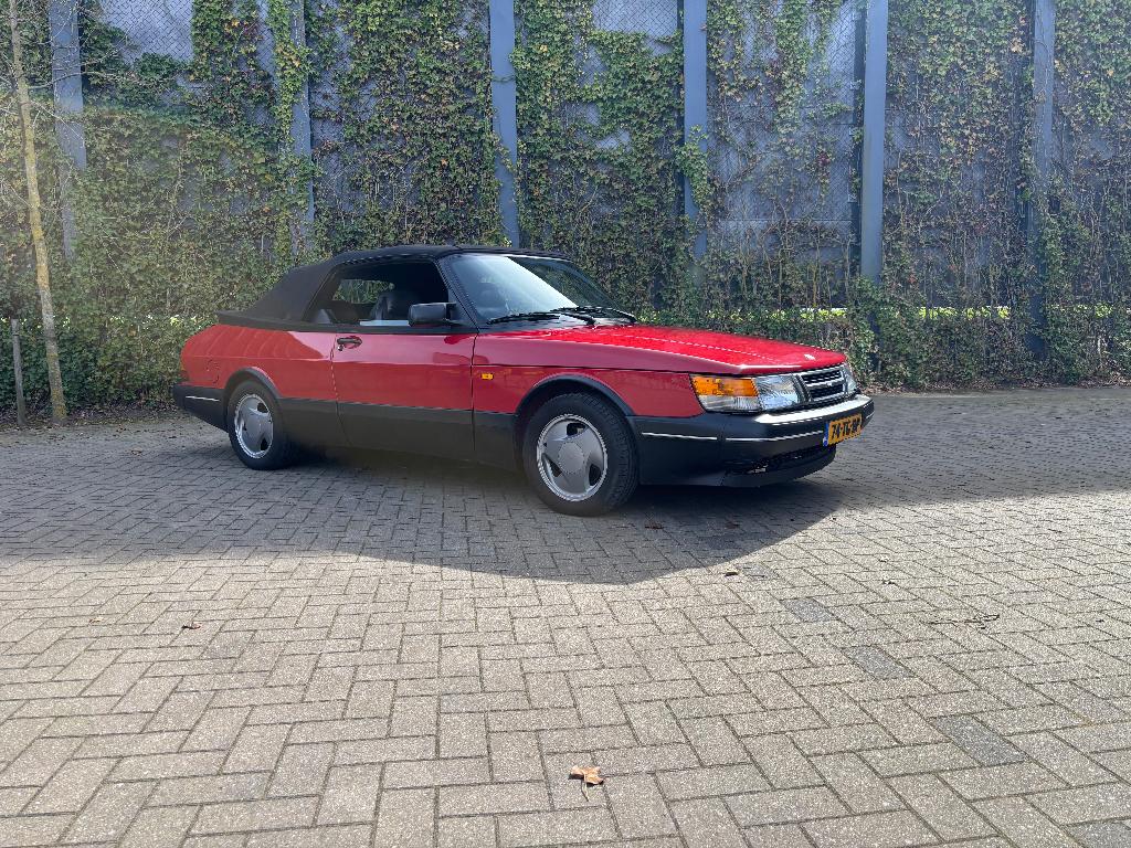 Saab 900 turbo 2.0 16 S Cabrio - Aero Pakket - APK 18-3-2028, Auto's, Voorwielaandrijving, 1280 kg, 4 cilinders, Cabriolet