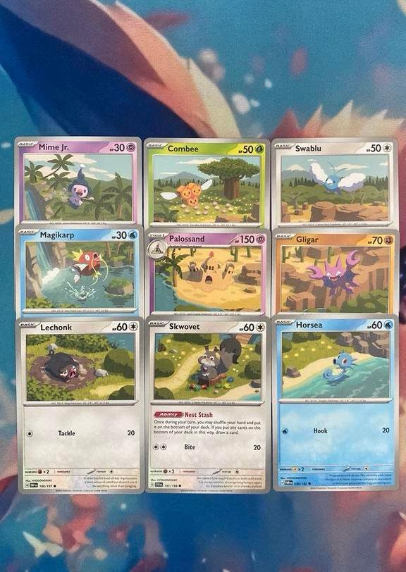 Pokémon TCG connected art Hyogonosuke, Ophalen of Verzenden, Zo goed als nieuw, Meerdere kaarten