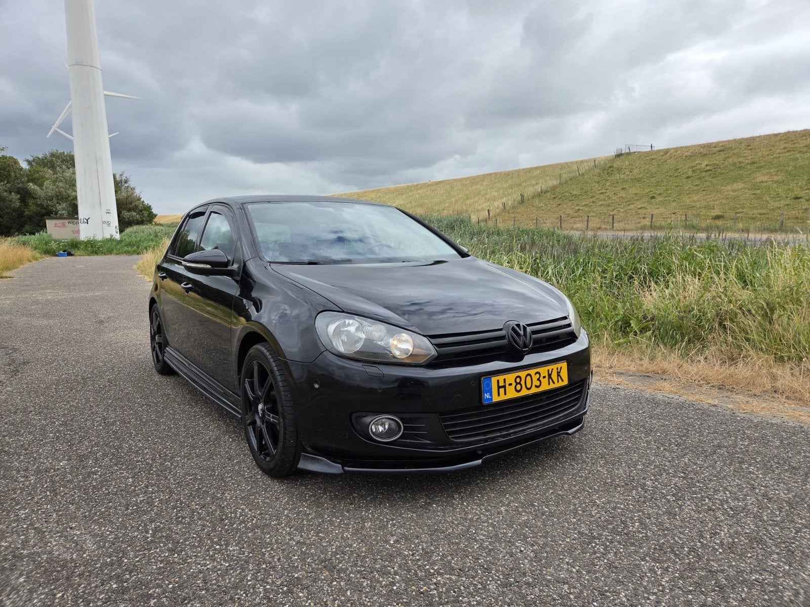 Volkswagen Golf / DSG / Zwart / Veel nieuw / nwe APK 7/2027, Euro 5, Stof, Zwart, 4 cilinders