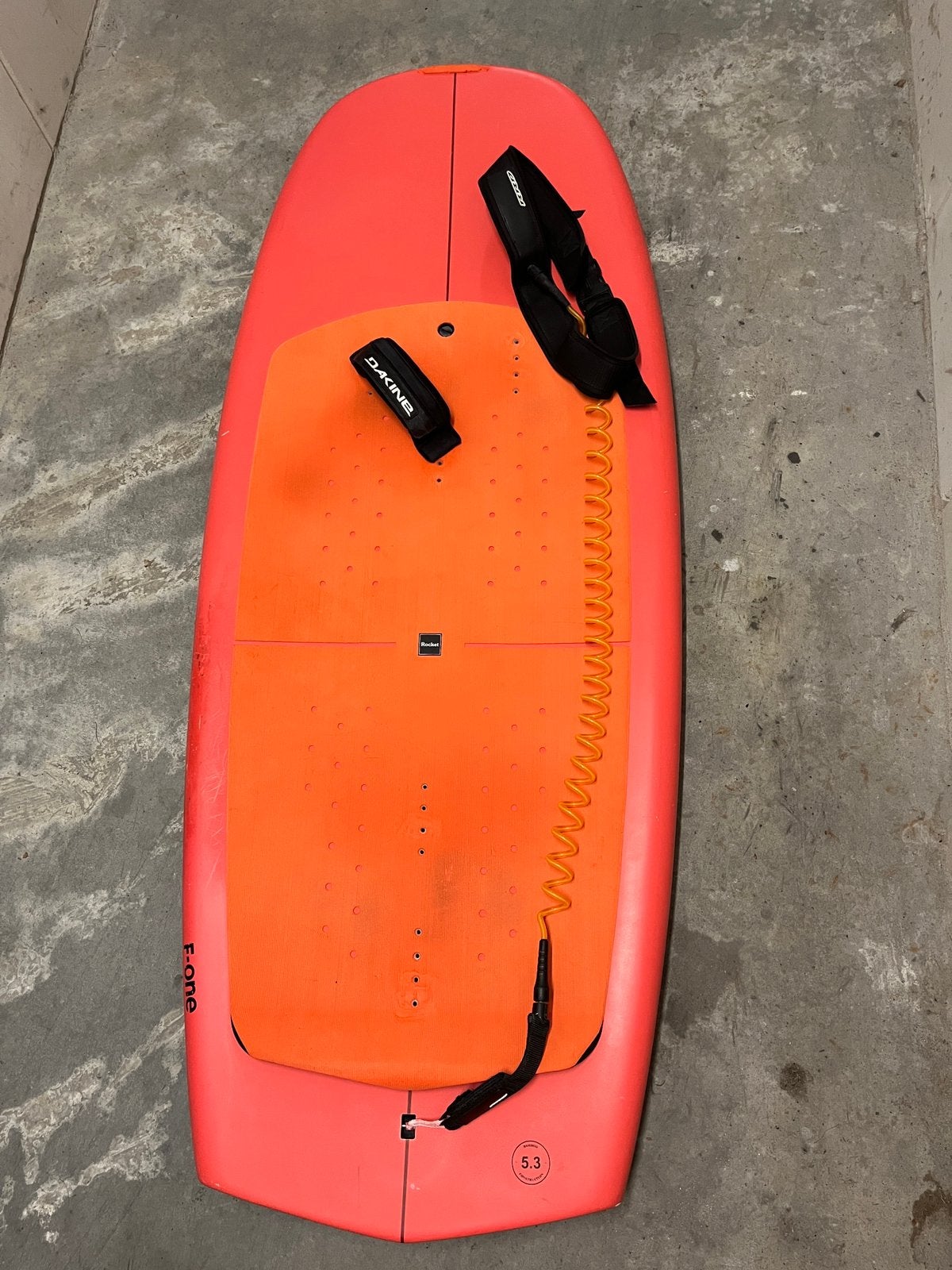 FOne Rocket 5,3 bamboo, Watersport en Boten, Ophalen of Verzenden, Gebruikt