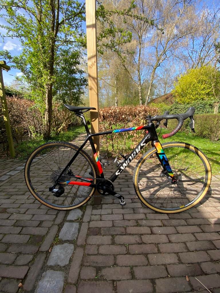 Specialized crux met SRAM Apex, 28 inch, Carbon, 10 tot 15 versnellingen, Heren