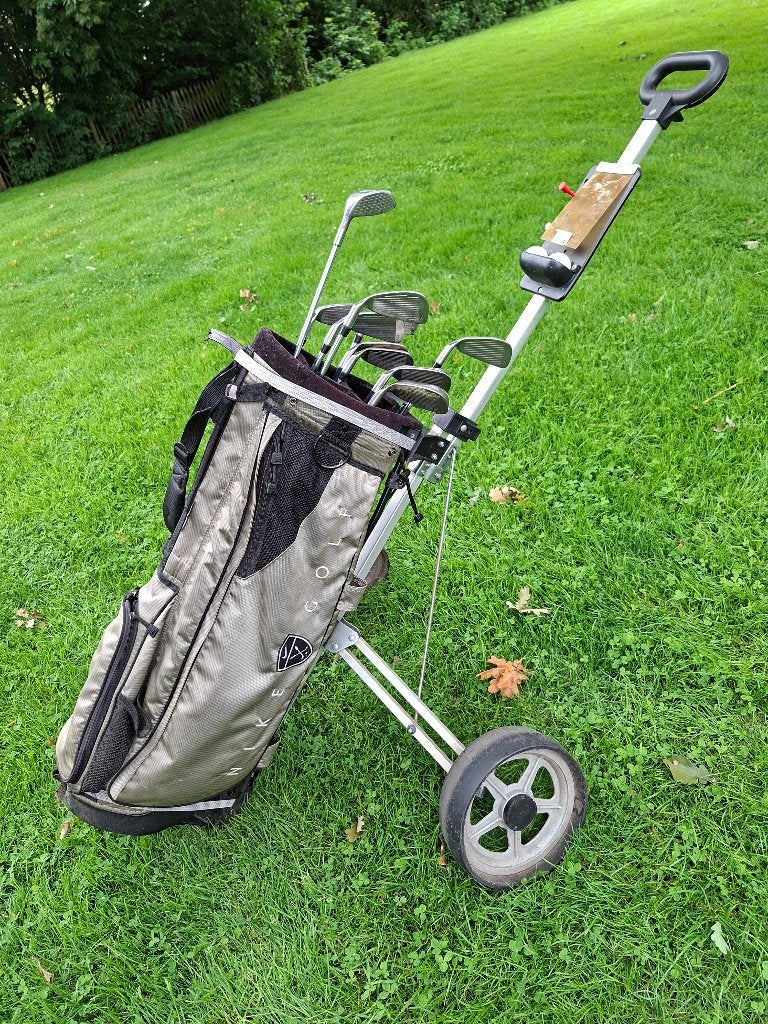 Golfset AFC BB plus Tour. 3456789PS. Putter Driver, Nike tas, Sport en Fitness, Golf, Ophalen of Verzenden, Gebruikt, Set