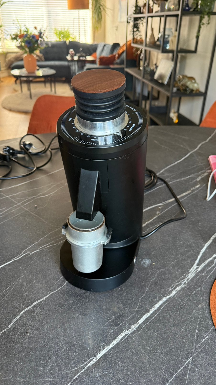 DF83 single dose espresso bonenmaler, Witgoed en Apparatuur, 10 kopjes of meer, Ophalen of Verzenden, Zo goed als nieuw, Koffiemachine