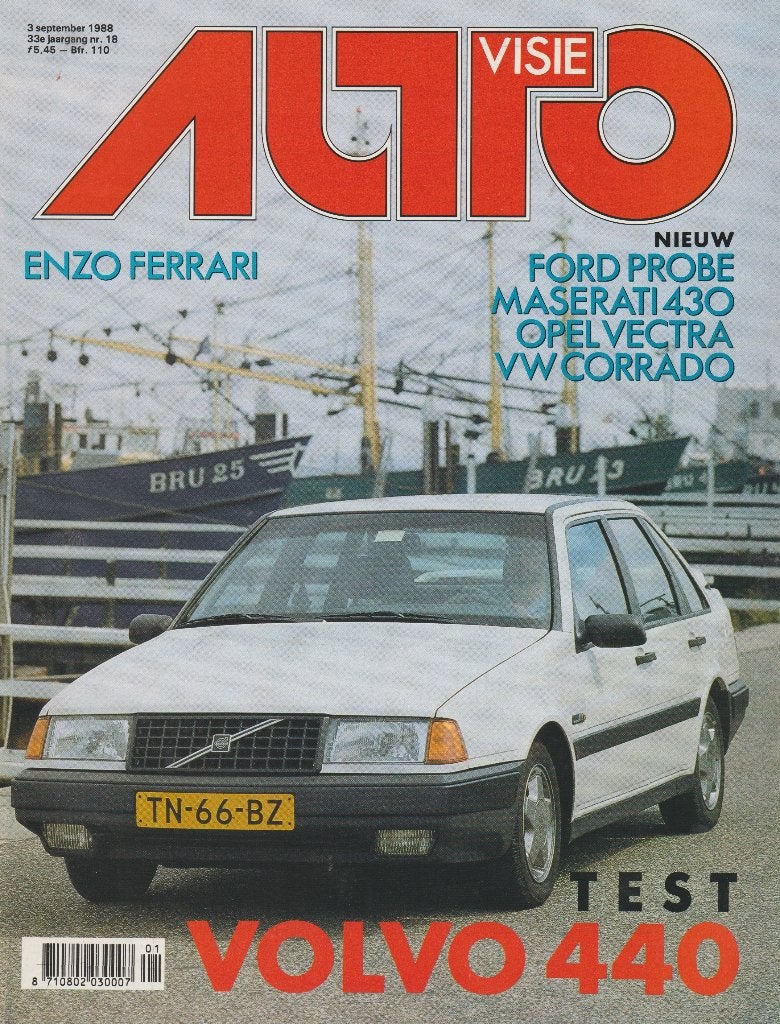 Volvo 440 en 460 testen in Autovisie e.a., Gelezen, Volvo, Ophalen of Verzenden, Autovisie