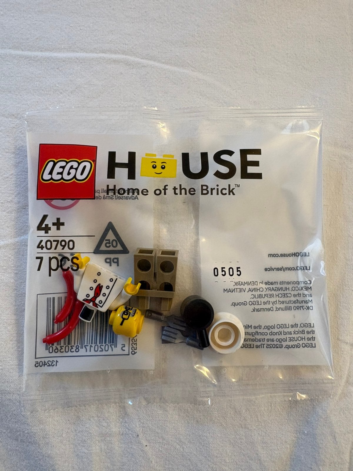 LEGO Mini chef 40790 - exclusief Lego House, Overige thema's, Lego, Nieuw, Ophalen of Verzenden