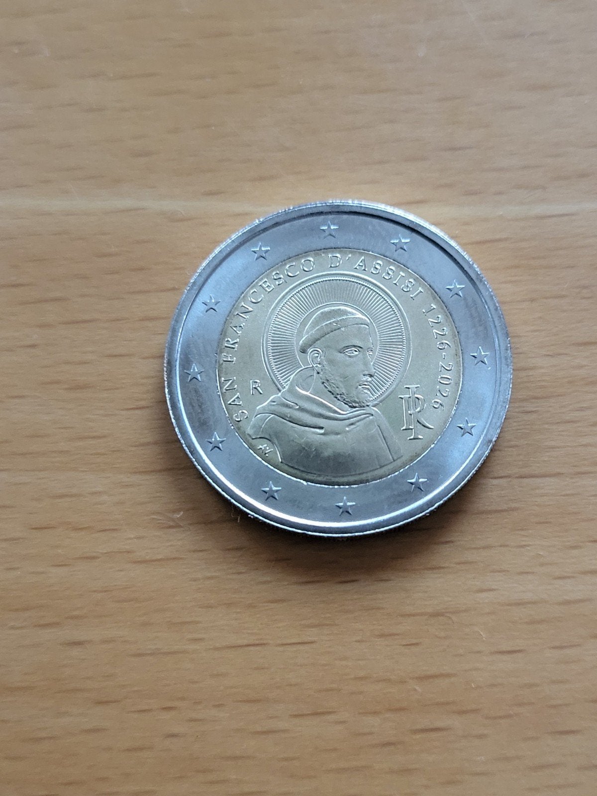 2 Euro Herdenkingsmunt San Francesco D'Assisi 2026 UNC, Ophalen of Verzenden, Vaticaanstad, 2 euro, Losse munt