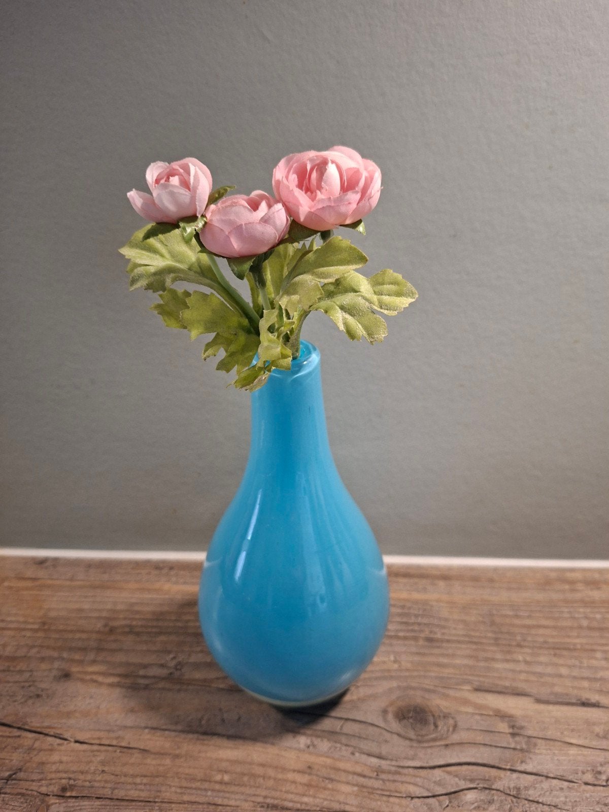Fidrio Pisa vaas, Huis en Inrichting, Ophalen of Verzenden, Zo goed als nieuw, Blauw, Glas