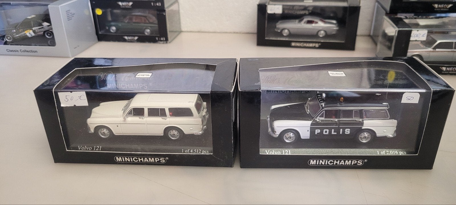 Minichamps Volvo 121 Break Amazon, Hobby en Vrije tijd, Modelauto's | 1:43, Ophalen of Verzenden, Zo goed als nieuw, Auto, MiniChamps