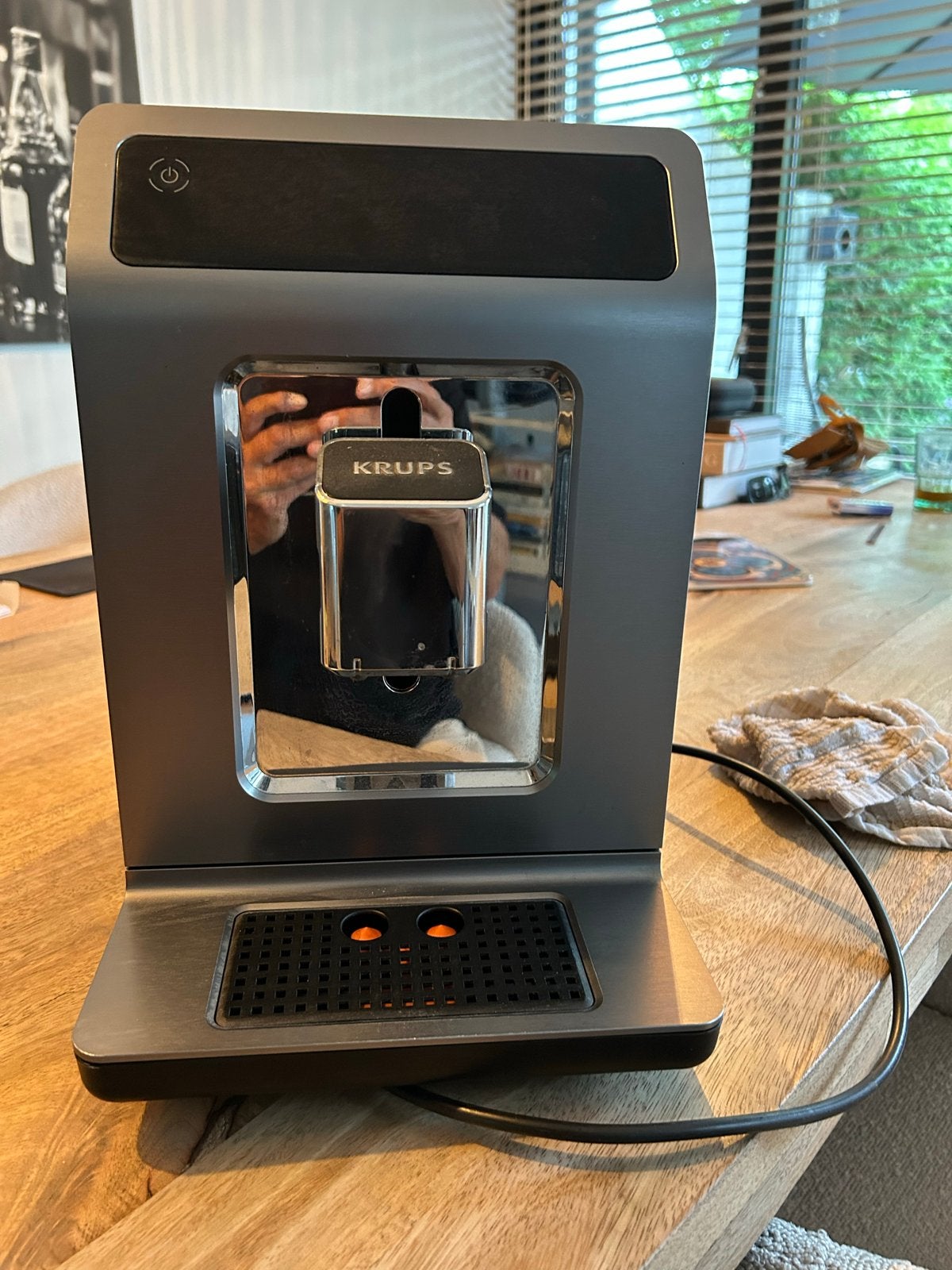 Krups Quattro Force Espresso Apparaat, Witgoed en Apparatuur, Koffiezetapparaten, Ophalen, Afneembaar waterreservoir, Gebruikt