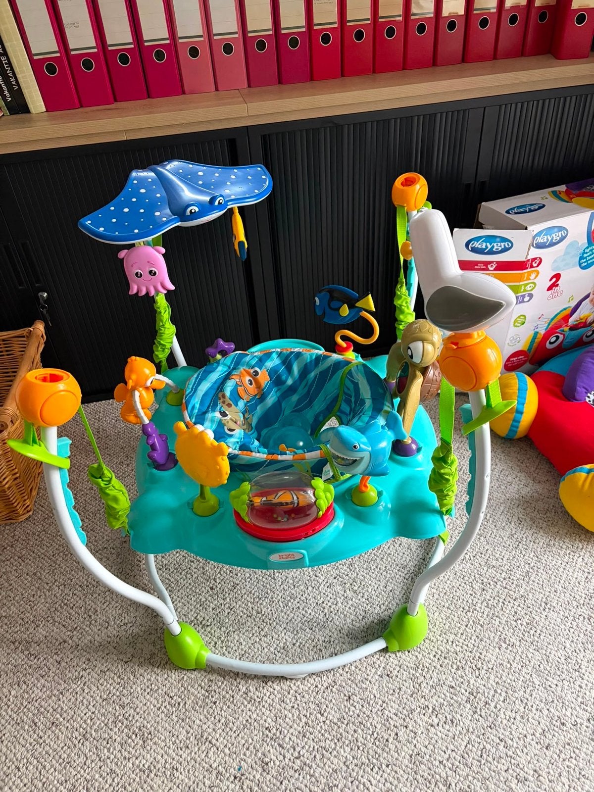 Bright Starts Finding Nemo Jumper, Ophalen, Zo goed als nieuw, Babygym, Met geluid