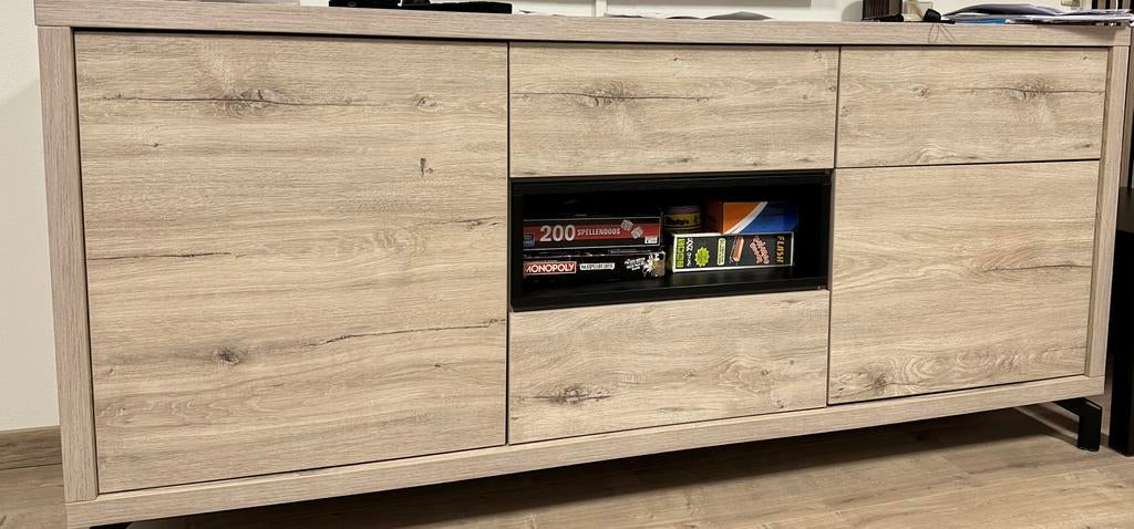 Sanders wonen grote TV meubel (182 x 88 x 50cm), Ophalen, 150 tot 200 cm, Zo goed als nieuw, Minder dan 100 cm