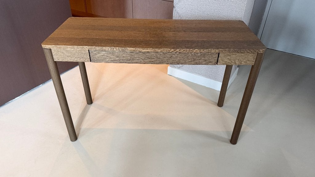 Ikea bureau Tonstad bruin, Ophalen, 120 cm, Hout, Zo goed als nieuw