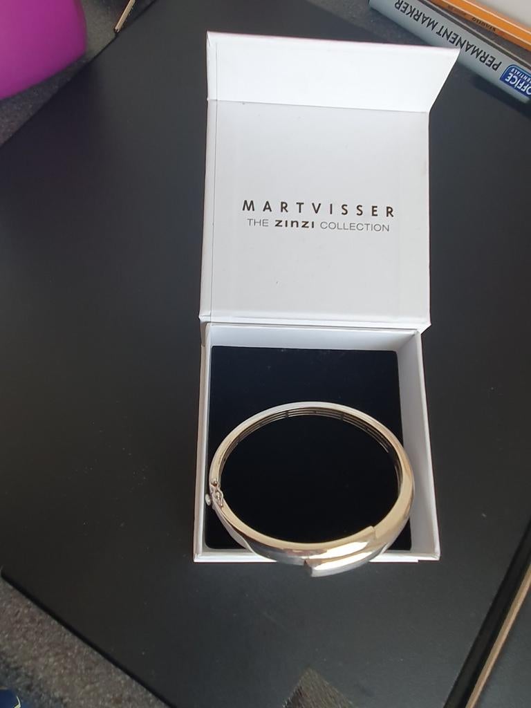 Mart Visser zilver slaven armband Zinzi, Sieraden, Tassen en Uiterlijk, Armbanden, Ophalen of Verzenden, Zo goed als nieuw, Zilver