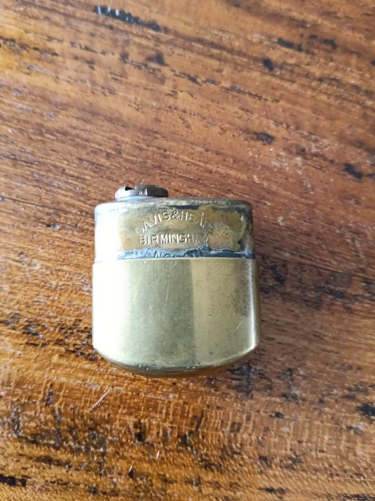 Benzine aansteker Davis & Heaps Birmingham, Ophalen of Verzenden, Gebruikt, Aansteker