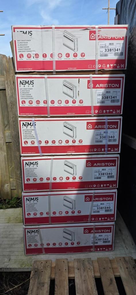 Partij nieuwe Ariston binnenunits, Ophalen, Nieuw