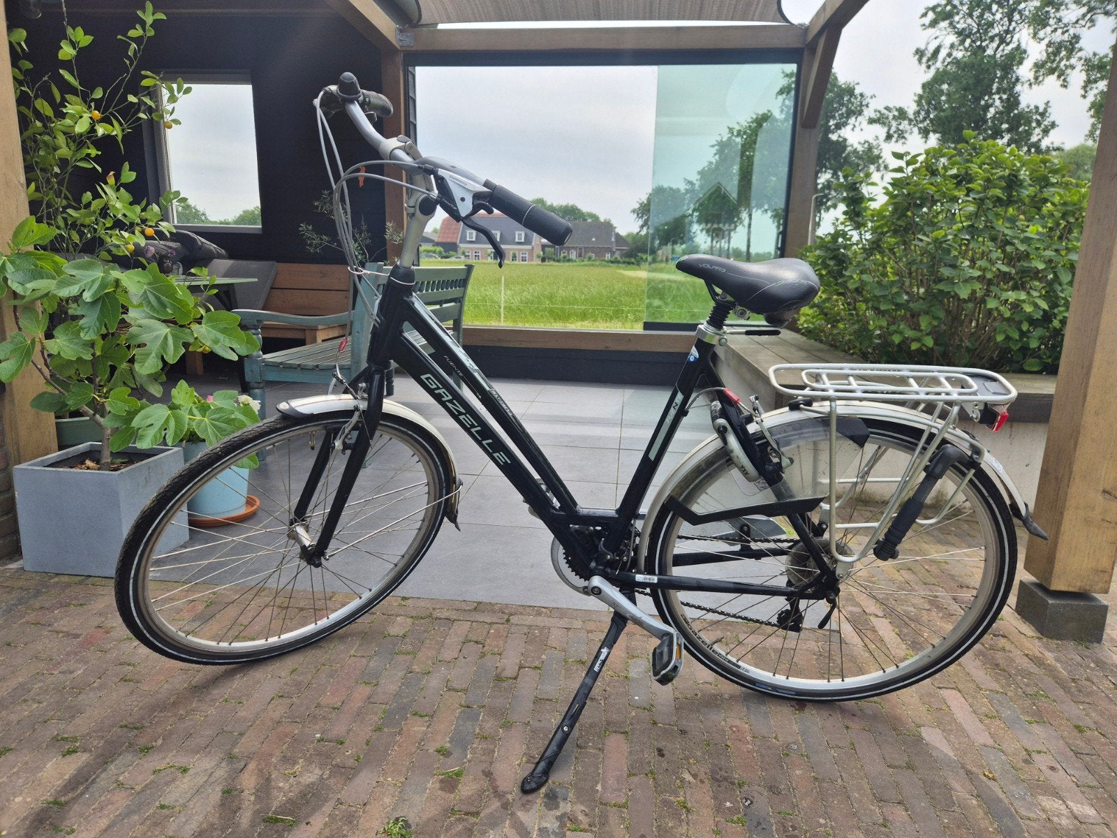 Gazelle fuente 24 versnellingen framemaat 57, Gebruikt, Versnellingen, Gazelle, 56 cm of meer