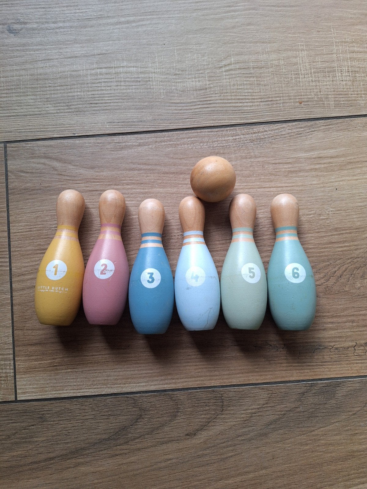 Little Dutch Houten Bowling Set, Ophalen of Verzenden, Gebruikt, Jongen of Meisje