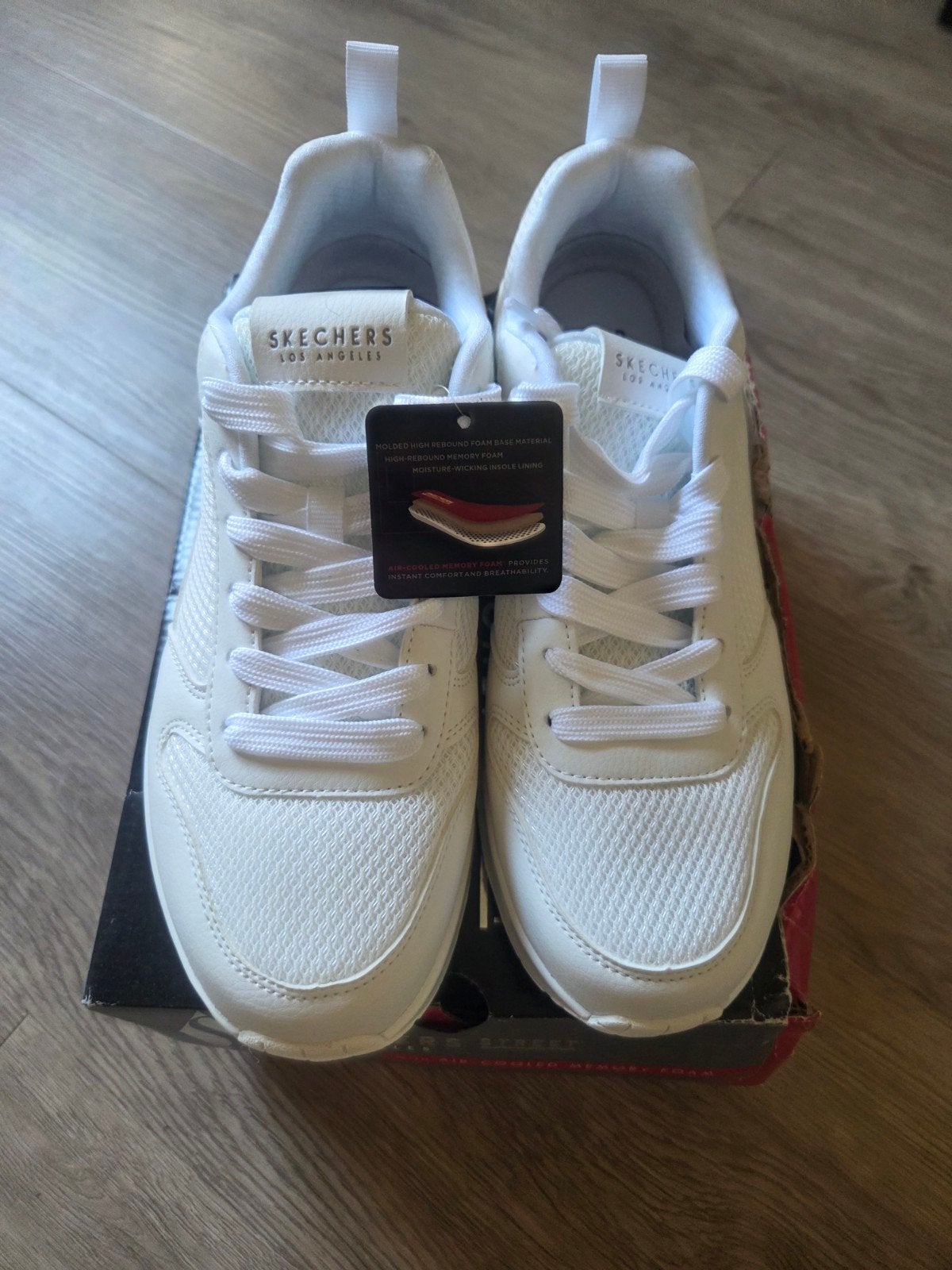 Nieuwe Skechers Street sneakers, maat 41, Ophalen of Verzenden, Nieuw, Wit