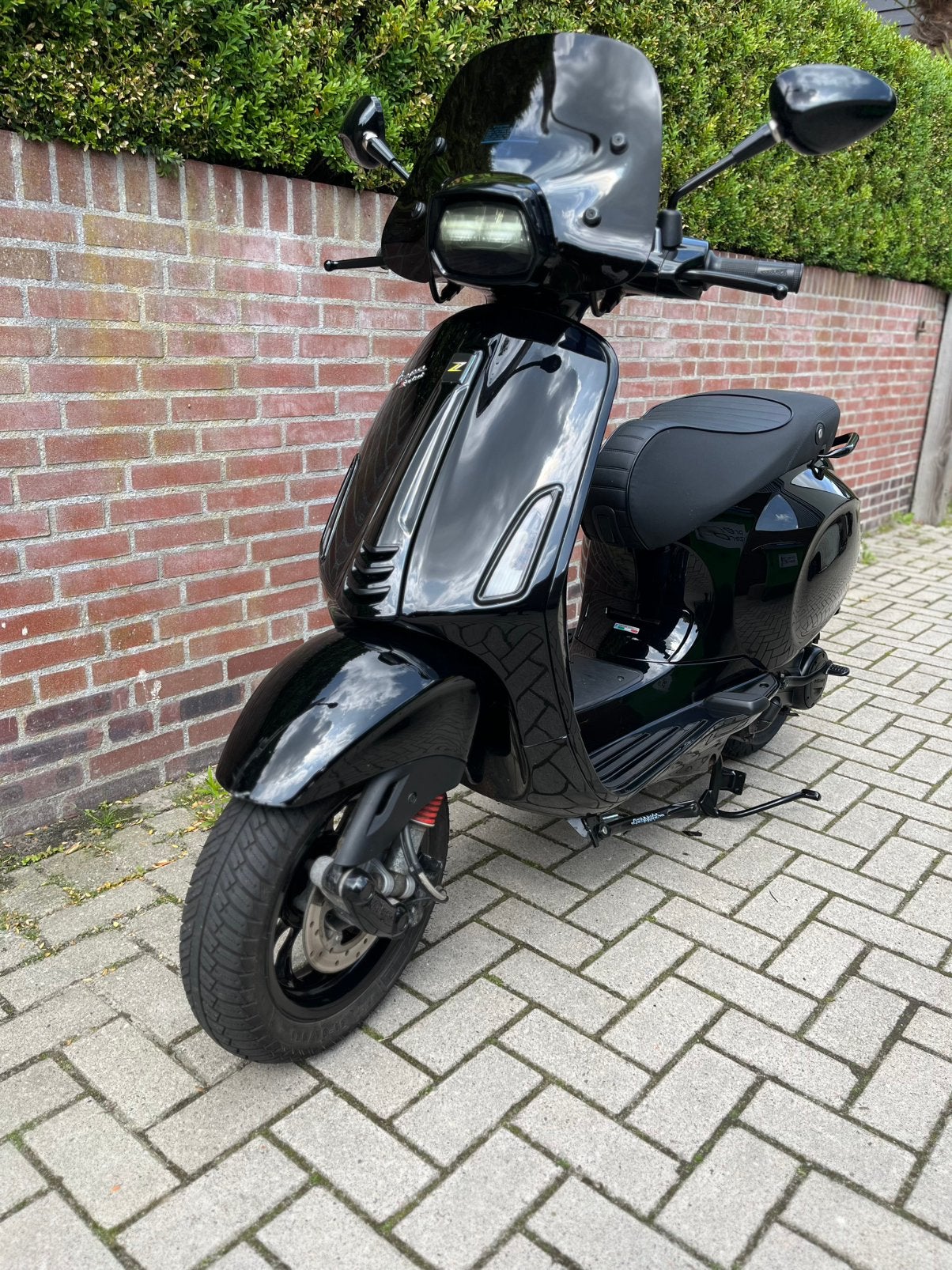 Piaggio Vespa Sprint geel kenteken, Fietsen en Brommers, Scooters | Piaggio, Gebruikt, Overige modellen, Maximaal 45 km/u, Benzine
