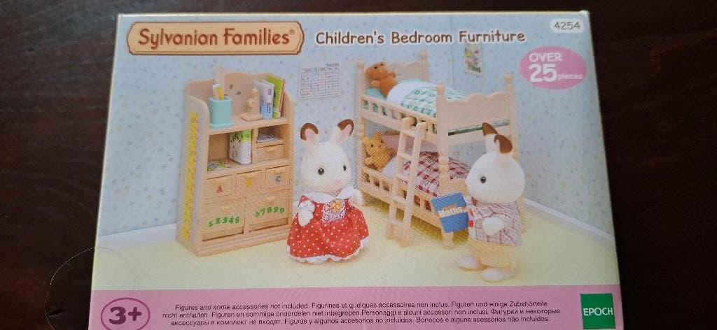 Sylvanian Families, Children's bedroom, 4254, Ophalen of Verzenden, Zo goed als nieuw, Jongen of Meisje