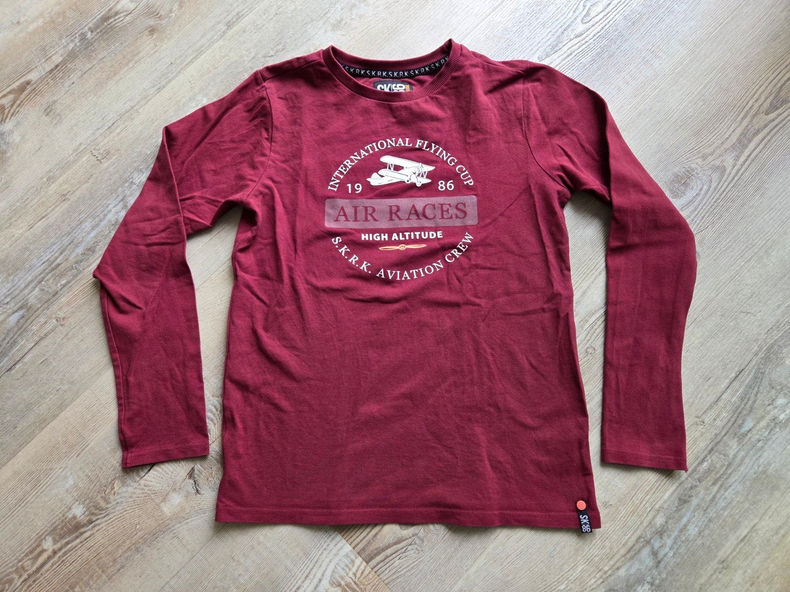 Shirt longsleeve Skurk maat 158/164, Skurk, Ophalen of Verzenden, Zo goed als nieuw, Shirt of Longsleeve