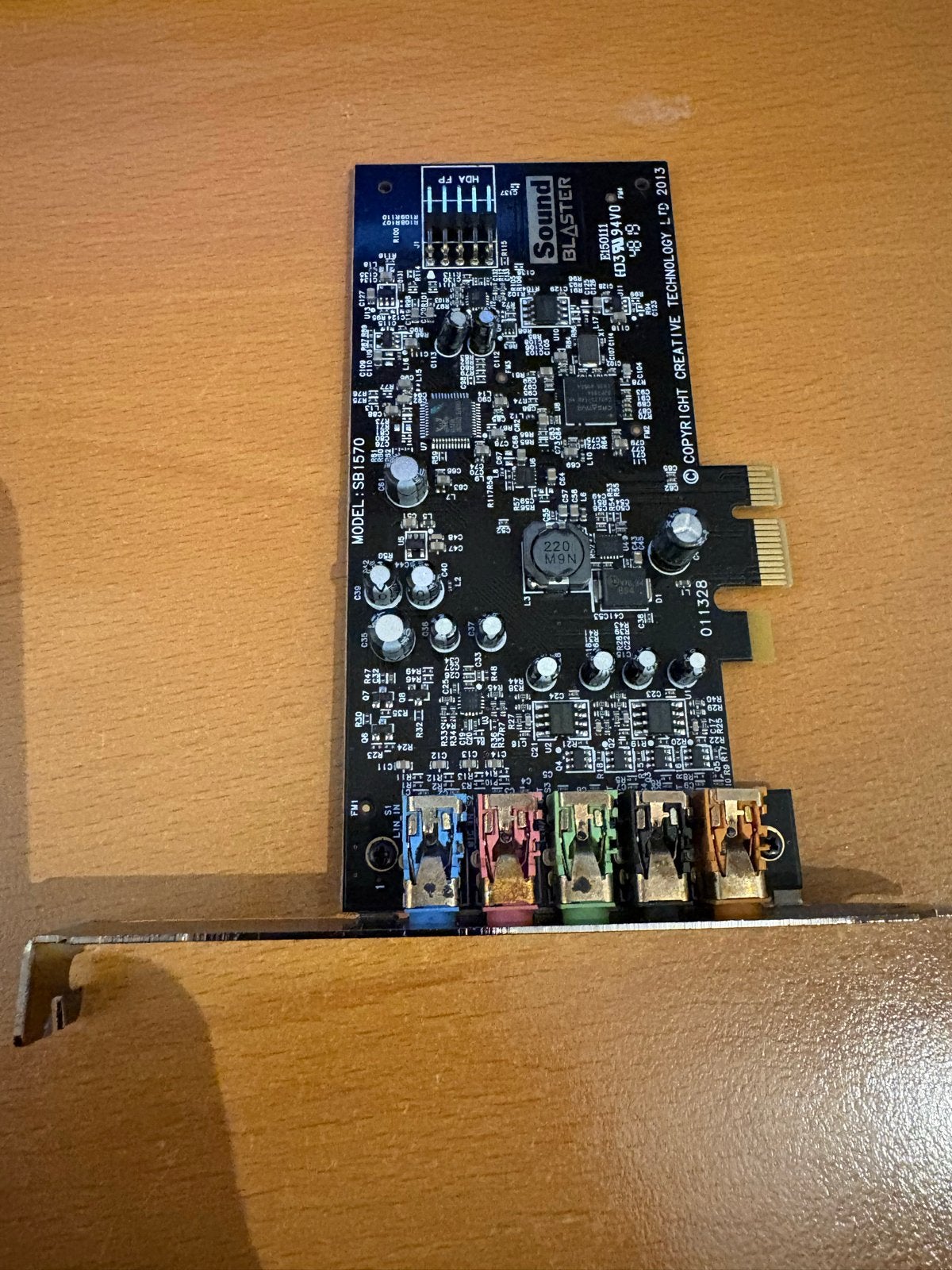 Creative Sound Blaster SB1570 Interne Geluidskaart, Computers en Software, Ophalen of Verzenden, Gebruikt, Intern