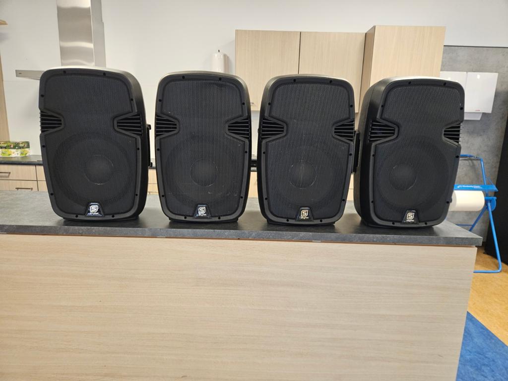 Skytec SPJ1200A Actieve PA Speaker - 12 inch, 600W, Audio, Tv en Foto, Luidsprekers, Gebruikt, Overige typen, 120 watt of meer