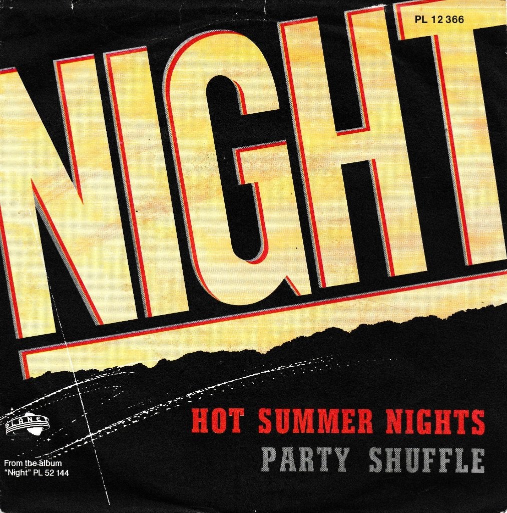 Night - Hot summer nights, Ophalen of Verzenden, Gebruikt, 7 inch, Pop