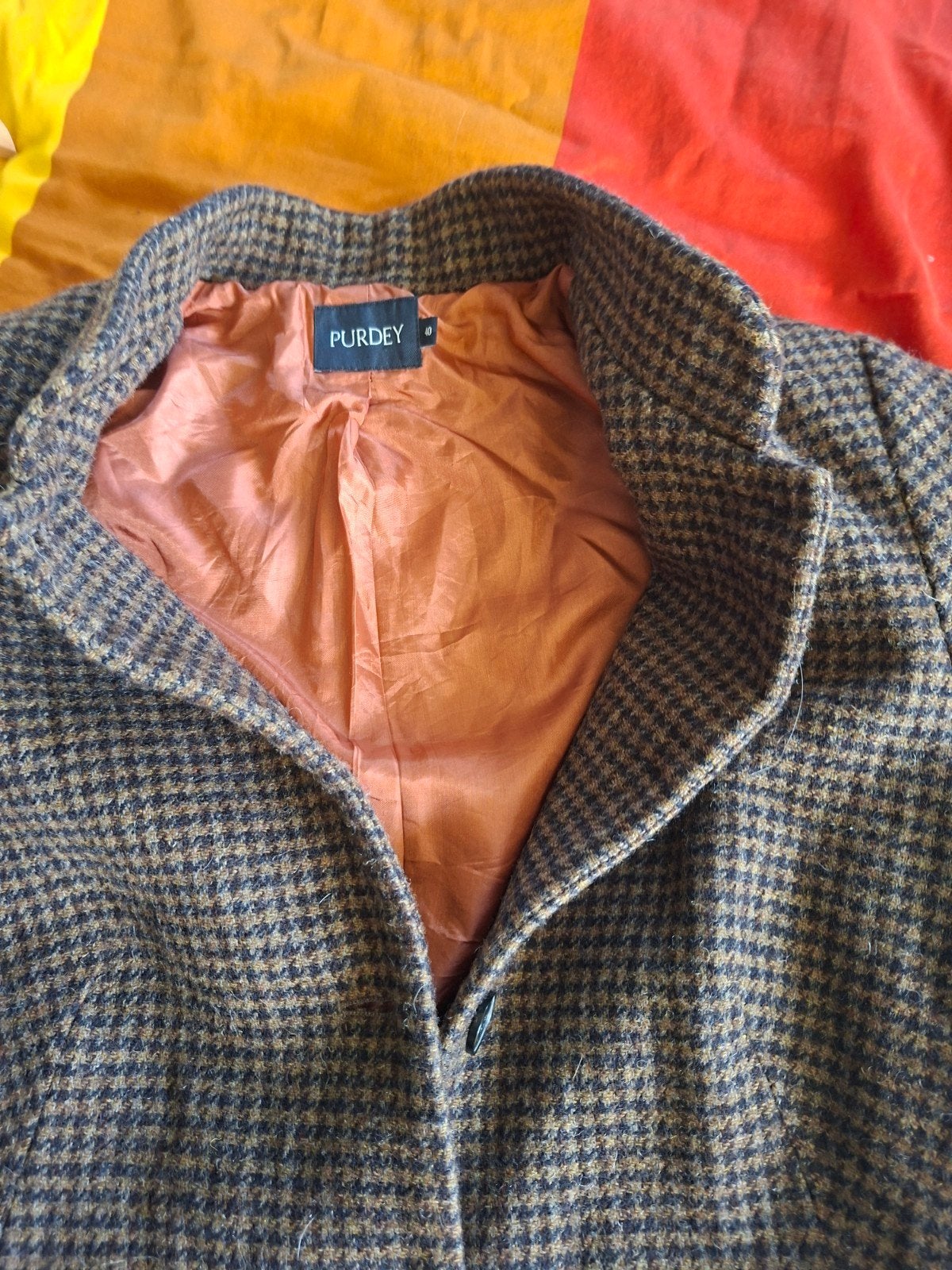 Purdey Dames Jas - Bruin/Zwart, Maat 38/40 (M), Bruin, Ophalen of Verzenden, Purdey