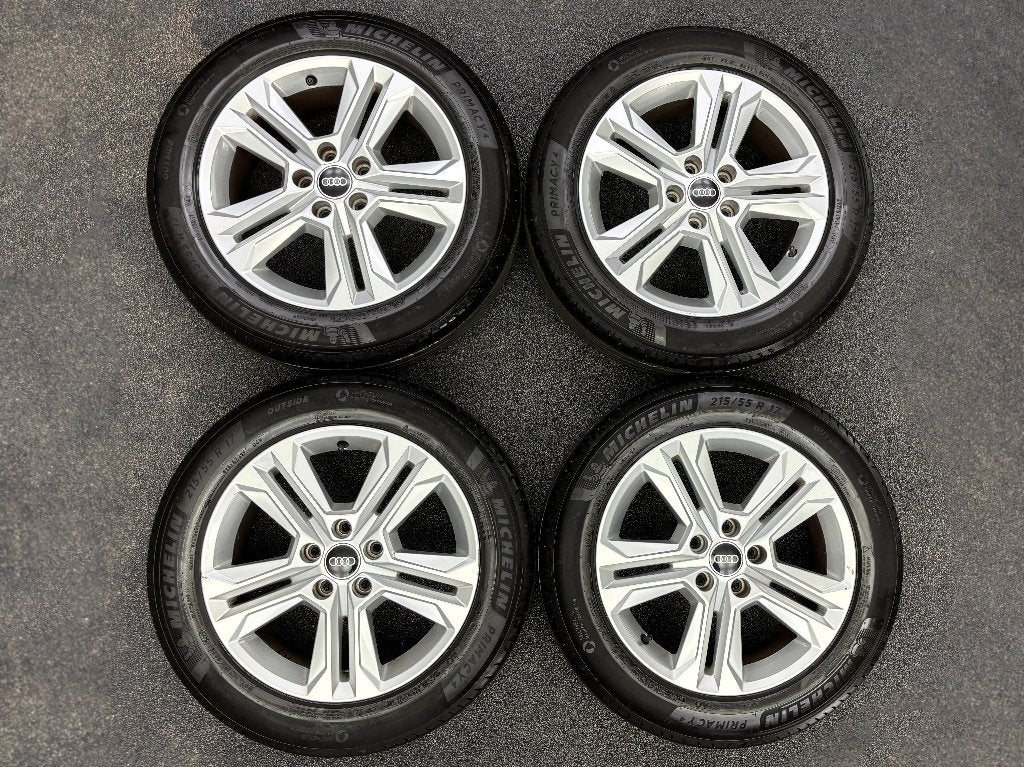 Zomerset 17 inch Audi Q2 met Michelin-banden, Velg(en), 17 inch, Ophalen of Verzenden, Personenwagen