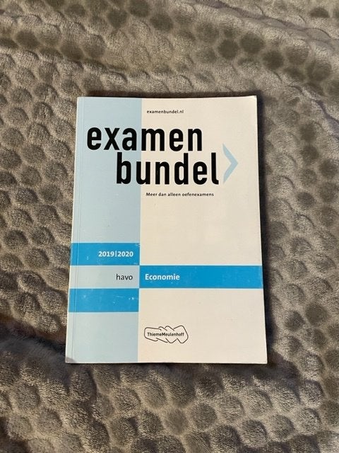 examenbundel Havo Economie 2019 2020, Ophalen of Verzenden, Zo goed als nieuw, HAVO, Economie