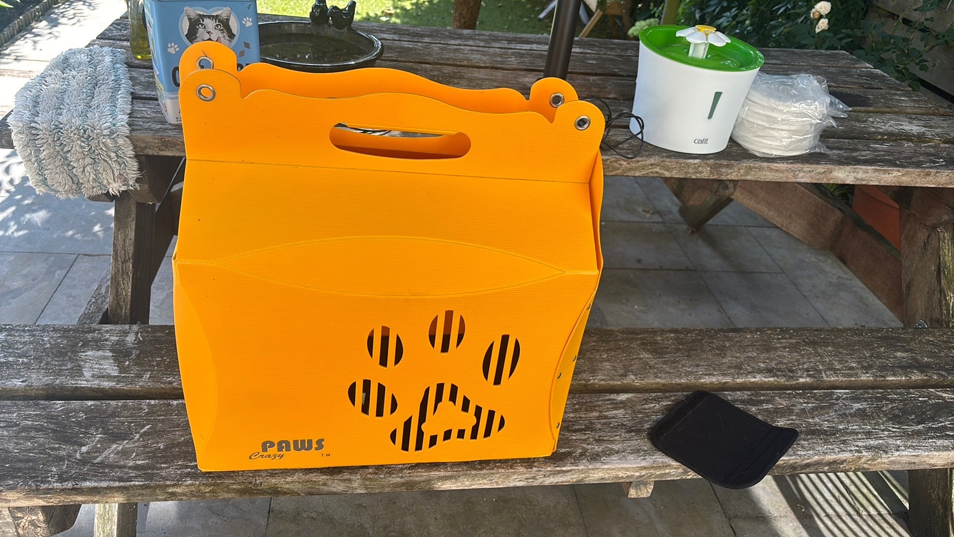 Gratis kattenmand/ reismand crazypaws, Dieren en Toebehoren, Ophalen