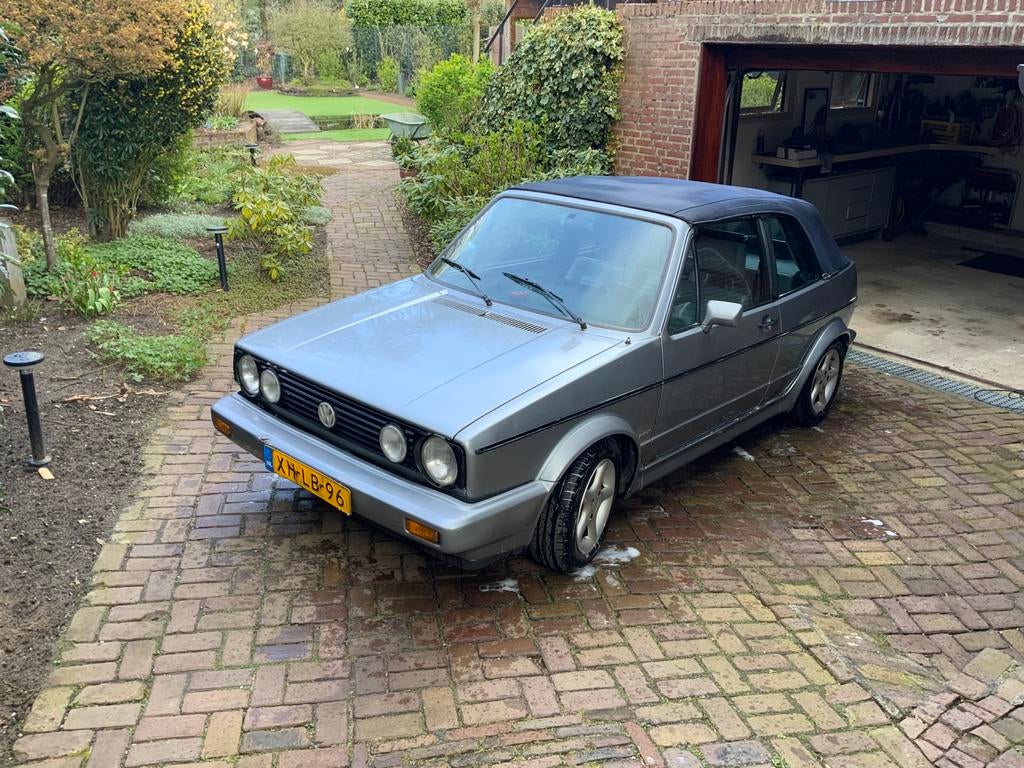 Volkswagen Golf 1.8 GL Cabriolet AUT K6 1988 Blauw, Blauw, 1200 kg, 1781 cc, Geïmporteerd