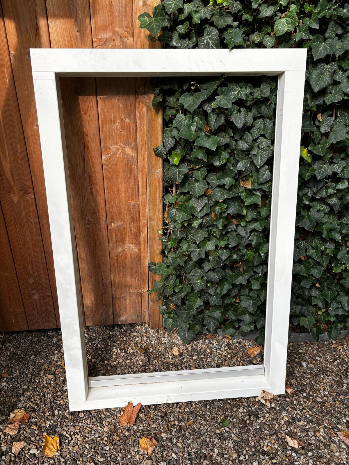Nieuw hardhouten Kozijn 87x130, Kunststof, 80 tot 100 cm, Binnendeur, Nieuw