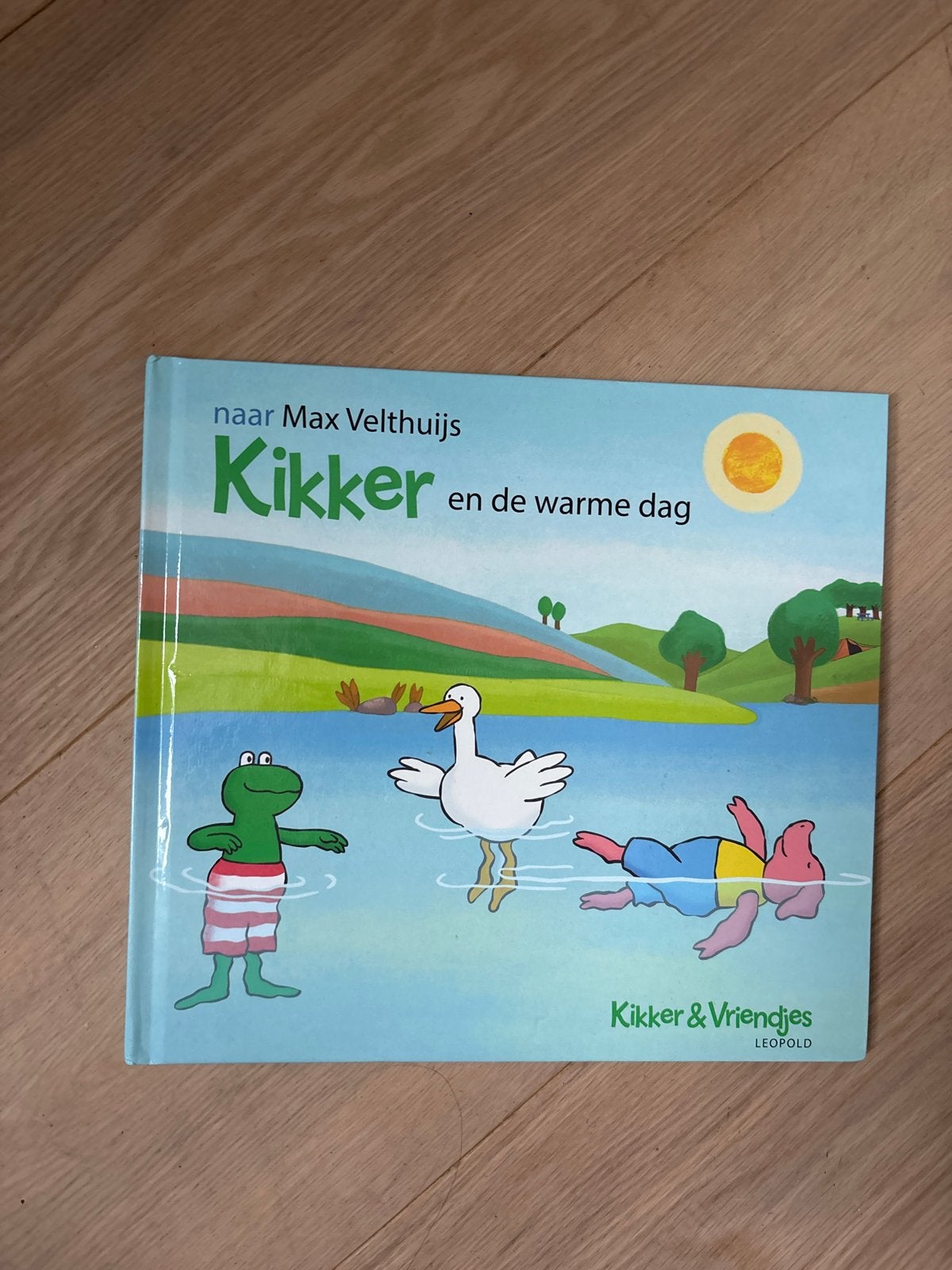 Kikker en de warme dag - Max Velthuijs, Boeken, Fictie algemeen, Jongen of Meisje, Ophalen of Verzenden, Zo goed als nieuw