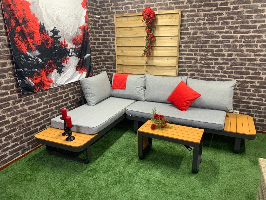 Loungeset Malta, Tuin en Terras, Tuinsets en Loungesets, Nieuw, Loungeset, Ophalen