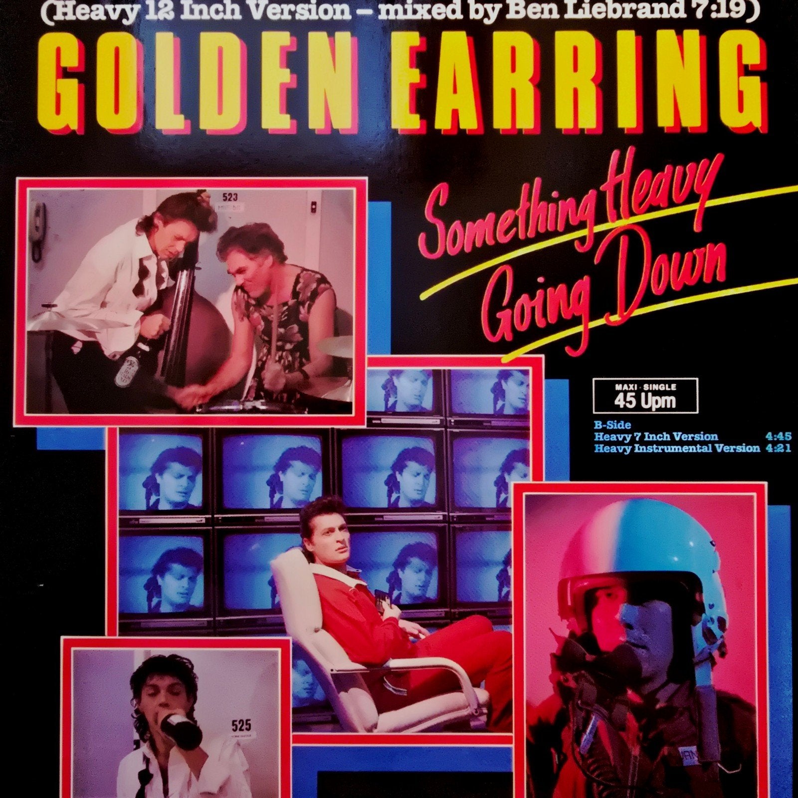 Golden Earring - Something Heavy Going Down 12"- Nieuwstaat, Rock, Verzenden, EP, Zo goed als nieuw