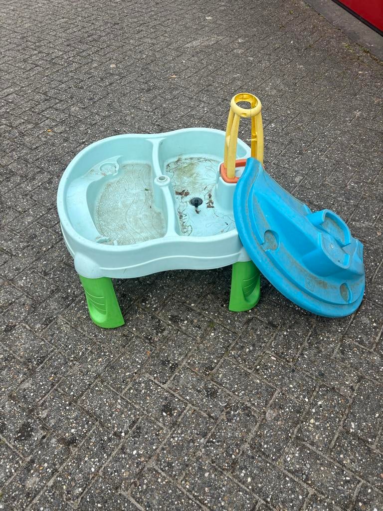 Zand- en watertafel voor kinderen, Ophalen, Gebruikt